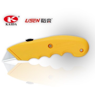 Plastic handle Trapezoid blade Utility Knife