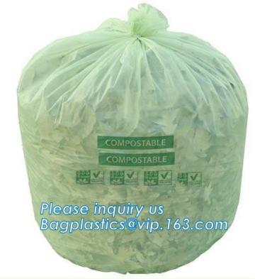 Biodegradable soft loop, die cut handle bags, Biodegradable Drawstring bags, Biodegradable Dog waste bags