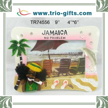 Cheap rasta polyresin photo frames designs