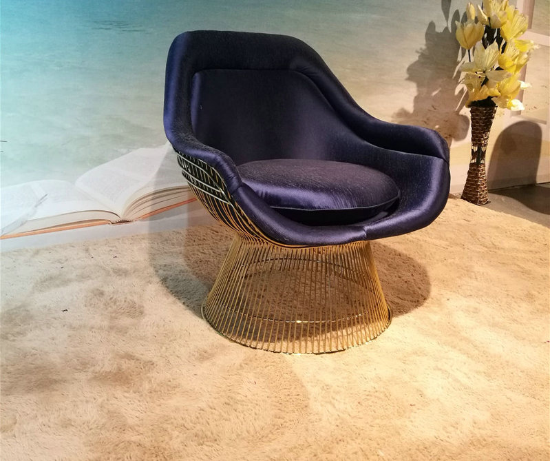 Warren Platner Wire Easy Chair