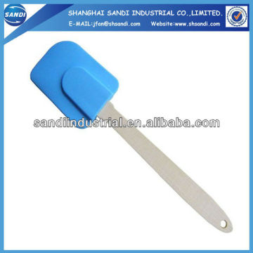 silicone scraper with wood handle