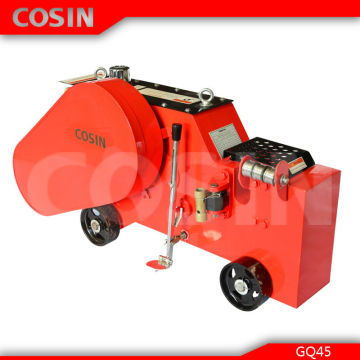 COSIN GQ45 cutting machine for rebar,electric rebar cutting machine,rebar thread cutting machine
