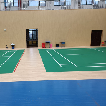 Revestimiento de suelo de pista de bádminton de la mejor calidad