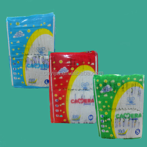 Camera brand disposable baby diapers manufacturer