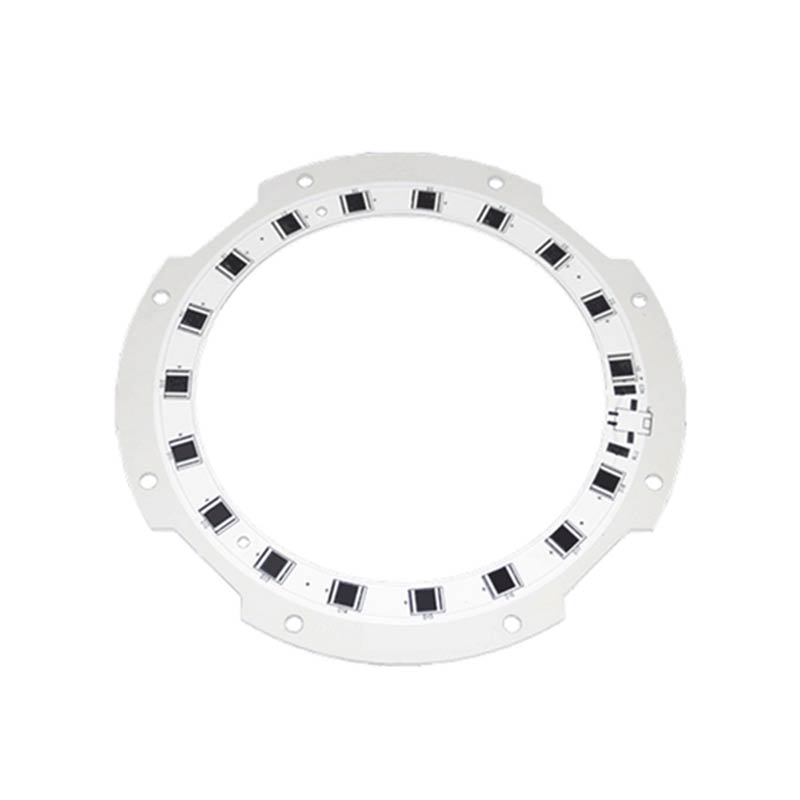 White solder mask aluminum pcb for LED