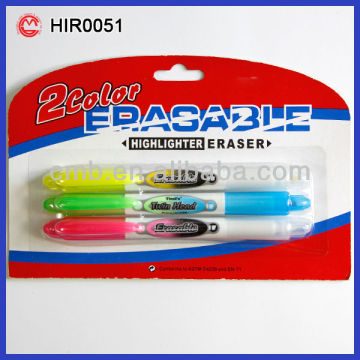 3PCS DOUBLE ENDED HIGHLIGHTER PEN