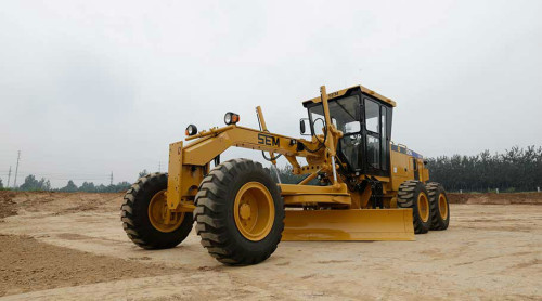 Self-propelled Articulated SEM919 190HP Used Motor Grader