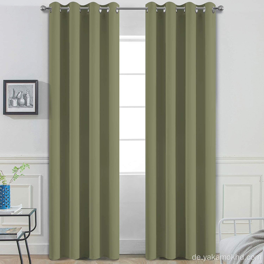 Sage Blackout Curtains 96 Zoll lang