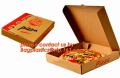 Boîte de la pizza ondulé d’impression offset personnalisé pas cher, micro-flûte die cut-boîtes à pizza ondulées, boîte de pizza de papier kraft, piz personnalisé