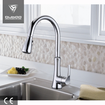 Luxury 1-Handle Polished Chrome Kitchen Faucet Tap