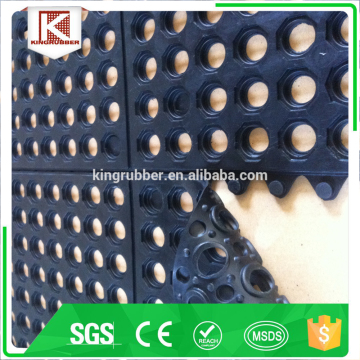 Anti-slip&oil resistant interlocking kitchen rubber matting