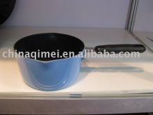 aluminium saucepan/good kitchenware with two lips