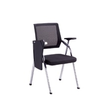 Stackable Folding Student Chair with Writing Desk Pad Supplier
