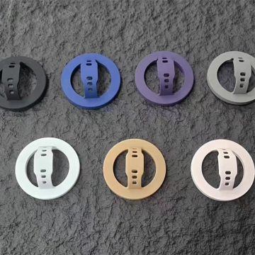 Hollow Strong Magnetic Liquid Silicone Suction Phone Ring Holder