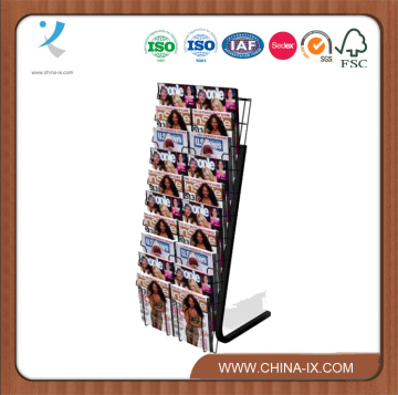 Floor Standing Literature Display Shelf for Retails