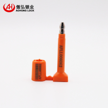 Bolt seal ABS container truck one time lock seals