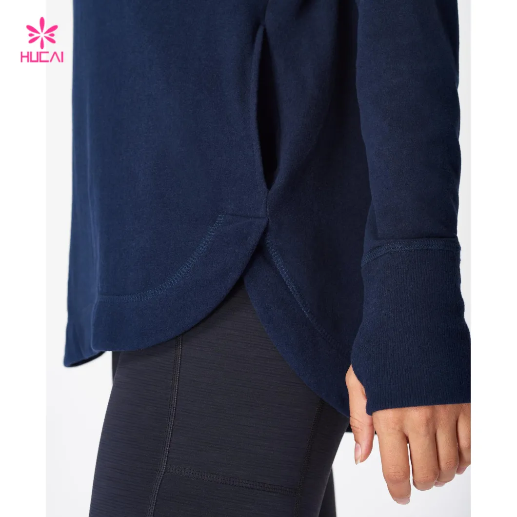 Activewear Wholesale Custom Women Cotton Sweatshirt