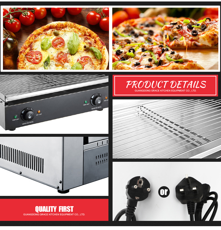 Professional Commercial 304 Stainless Steel Kitchen Equipment Electric Salamander Oven