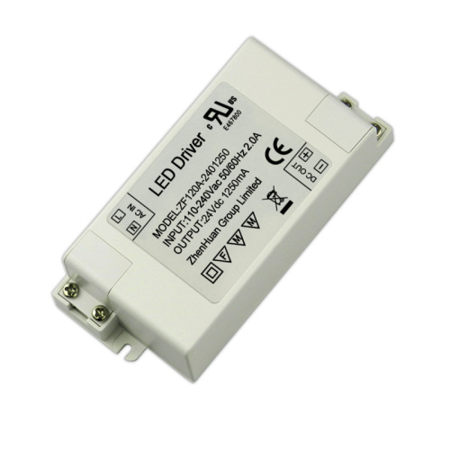 30W 24V 1.25A Driver de transformador de LED de saída única