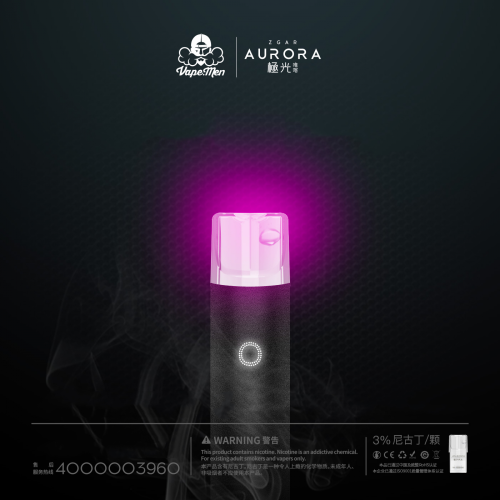 Zgar Aurora Vape Pod Systems Rose Litchi Flavour