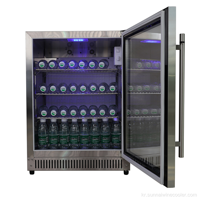 32 인치 언더 컨 타운 스테인레스 스틸 실외 냉장고