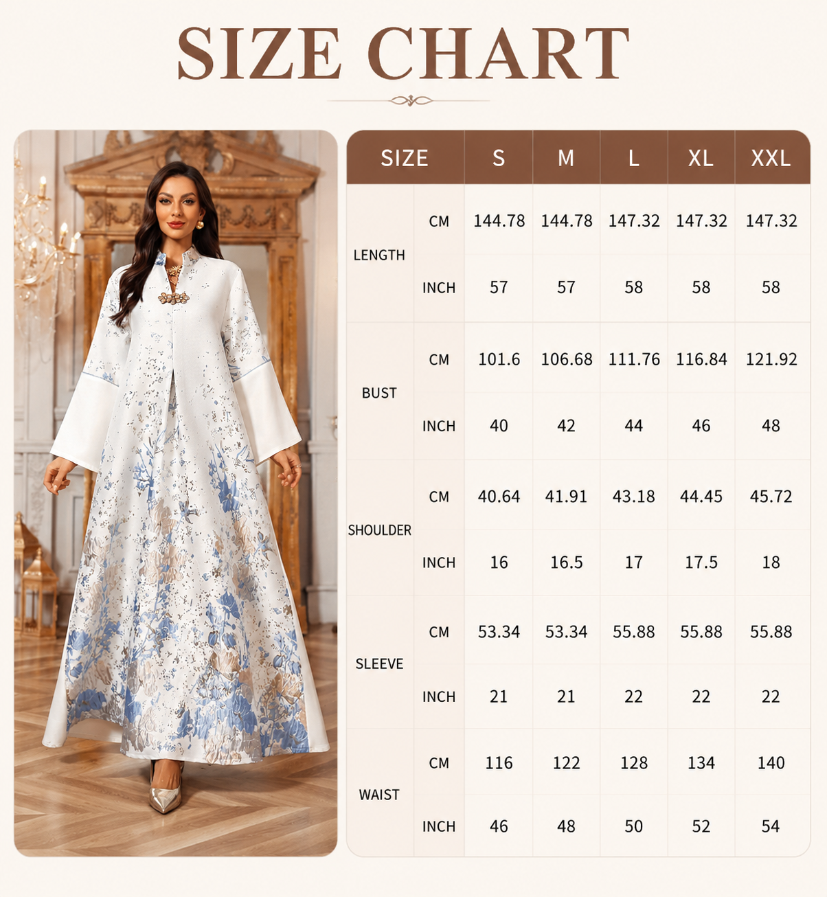 ژاکارد گل جلابیا شب عبایا Floral Jacquard Jalabiya Evening Abaya