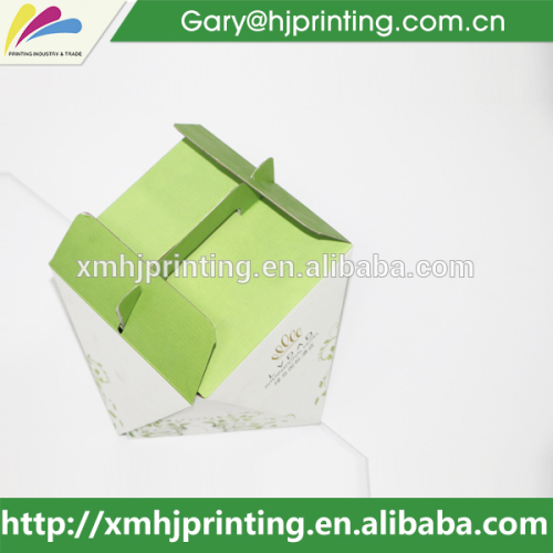 High quality protable folding paper packaging gift box