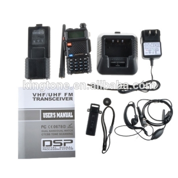 baofeng uv5r radio with 3800mAh battery/ microphone speaker/ high gain antenna