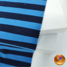 Double Brushed Anti-Pilling Fleece Fabric Stripe