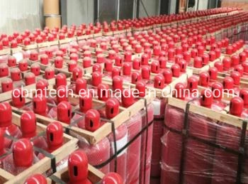 68L CO2 Seamless Steel Cylinders for Firefighting Safety System Uses