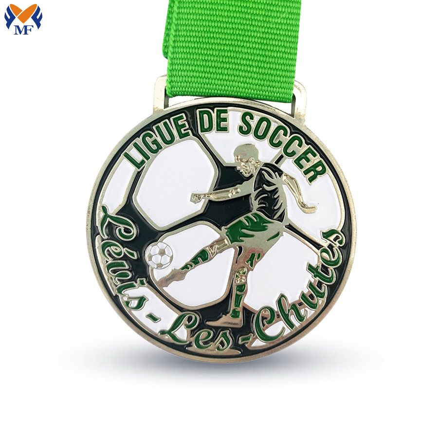 Medalha de futebol da escola juvenil pessoal