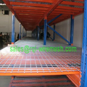 Galvanized Wire Decking Display Rack