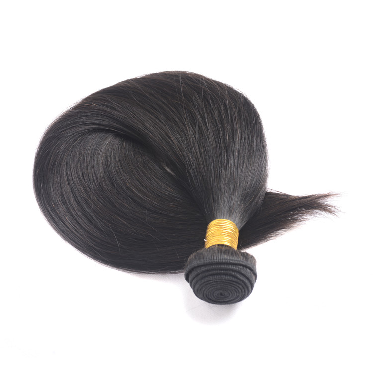 Brazilian Hair Straight  Bundles Natural Black 100% Human Hair Bundles Remy Hair Extensions