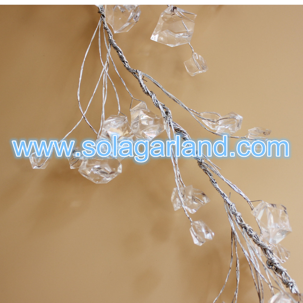 Crystal Beaded Garland Branch