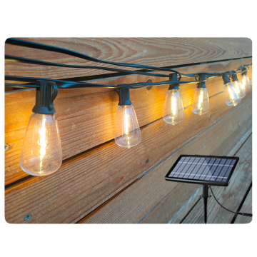 Waterproof Solar Patio LED String Lights