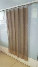 Brass Chainlink Mesh Curtain