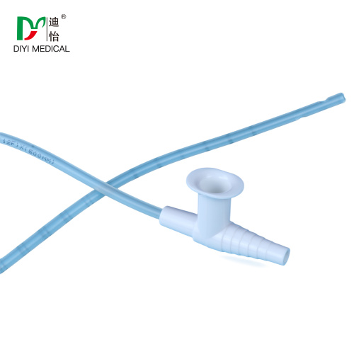 Medical sputum suction tube for single use