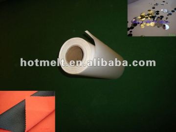 PO hot melt adhesive tape for textile and embroidery patch