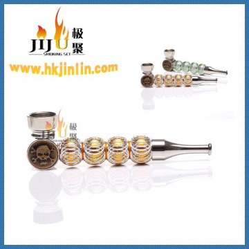 JL-321 Yiwu jiju new arrival Smoking Pipes manufacture slim fancy smoking pipe