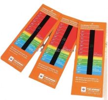 Colour Changing Room Thermometer Paper Card