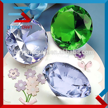 Color Glass Diamond Table Decoration