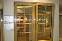 Aluminum two openning way with decoration bar