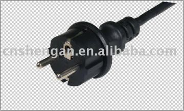 Europe vde approved euro power cords