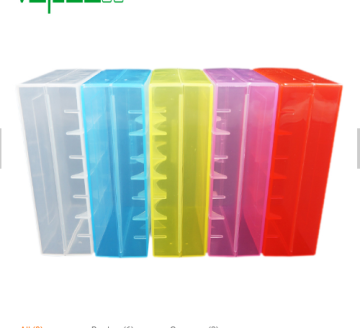 Wholesale 18650 rechargeable battery box with protection