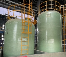 Industrial Chemical Storage Tank