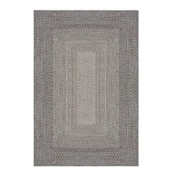 Light grey indoor outdoor Polypropylene waterproof rug