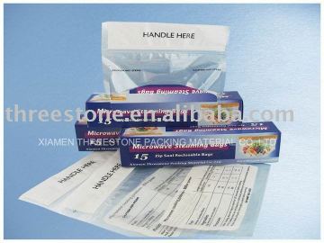 Microwave Steaming Bag