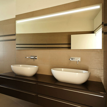 Illuminated Lighted Bathroom Vanity Mirrors