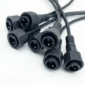 M12 Waterproof Connector for LED Light Electric Cable
