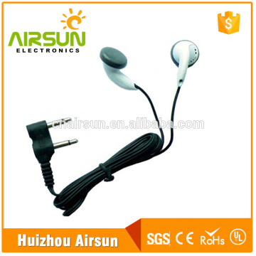 2 Pin Low Cost Disposable Earbud Airline Earphones